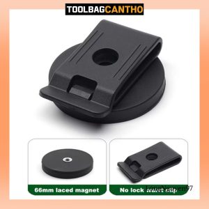 Kẹp nam châm tròn dùng để hít ốc vít (màu đen)