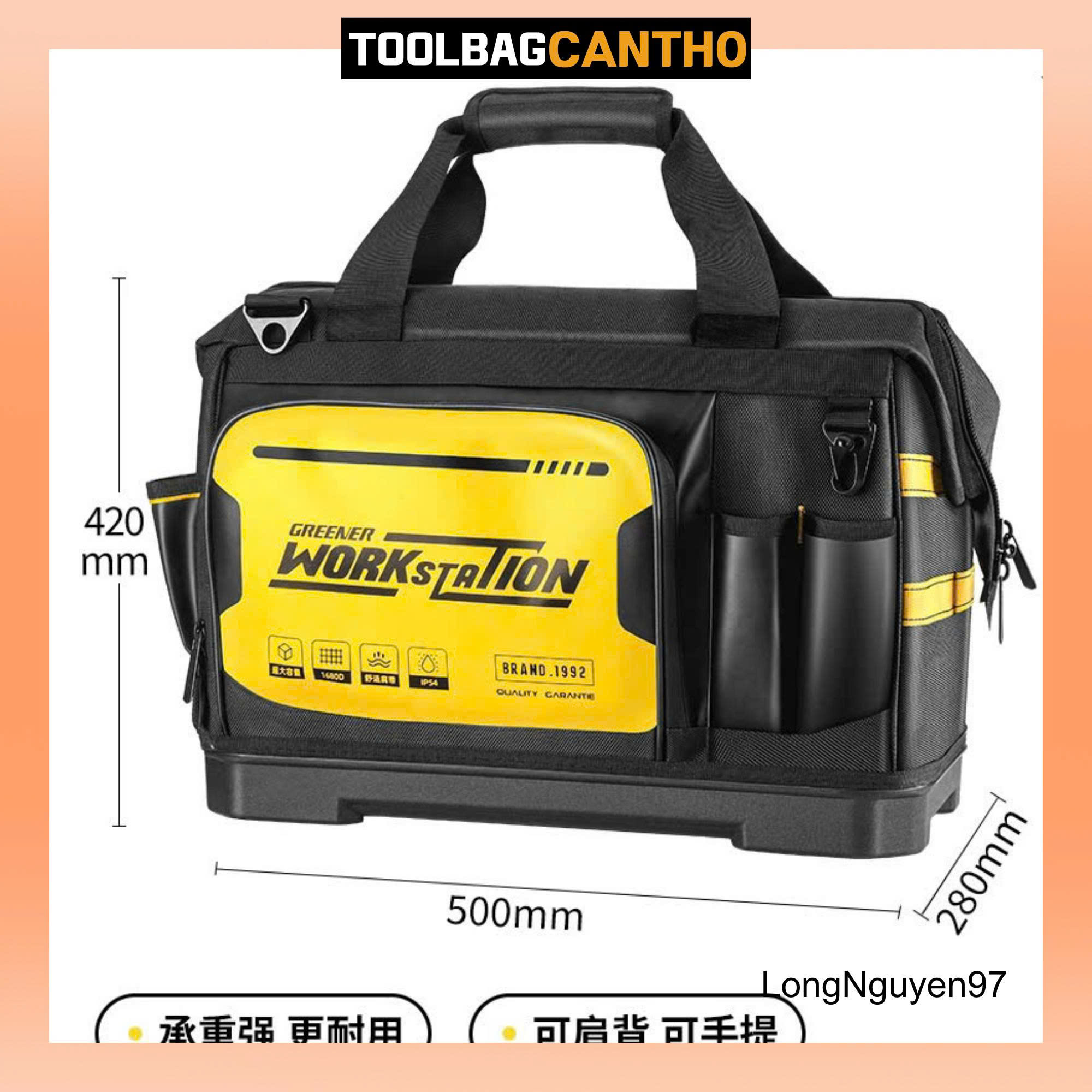 Túi đựng đồ nghề Greener Workstation PRO - Ảnh 3